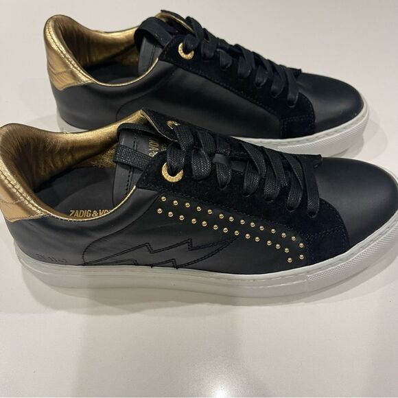 Zadig & Voltaire Studded Leather Lightning Bolt
Sneakers new size 37 - Picture 7 of 13